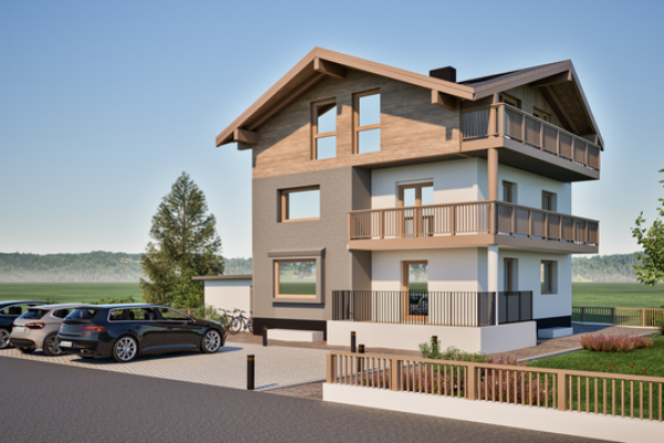 Visualisierung des Ferienhauses Tobhart Living in Dorfgastein