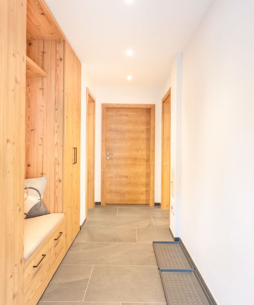 Eingangsbereich der Ferienwohnung Gasteinblick