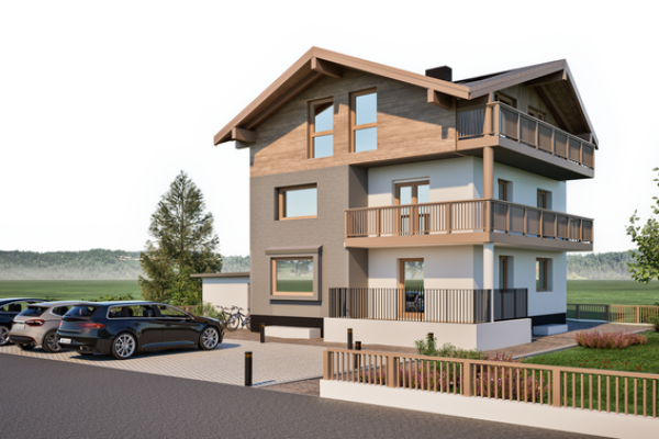 Visualisierung des Ferienhauses Tobhart Living in Dorfgastein